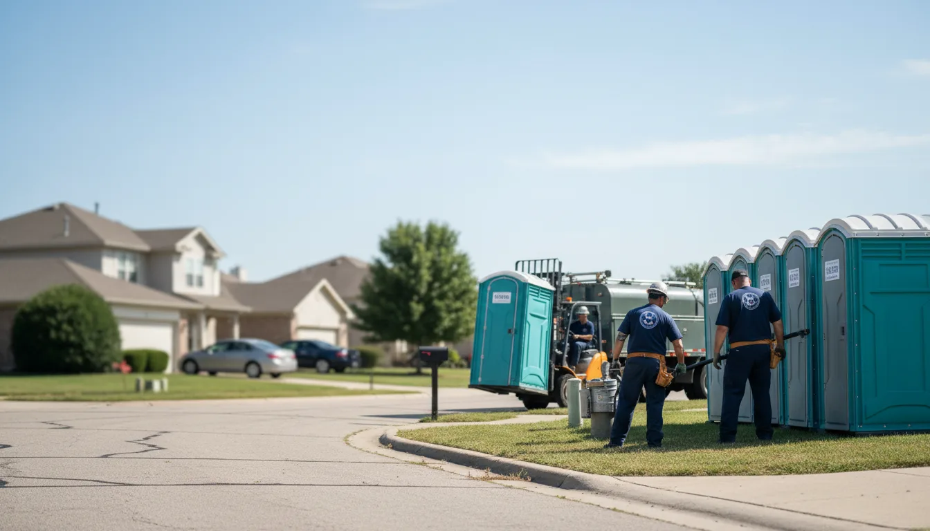 Porta Potty Rental in Ector, TX near me